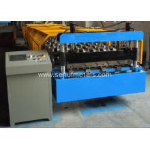 New heavy metal roof trapezoid tile forming machine